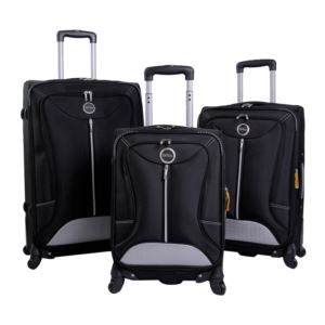 bob mackie 3 piece luggage set