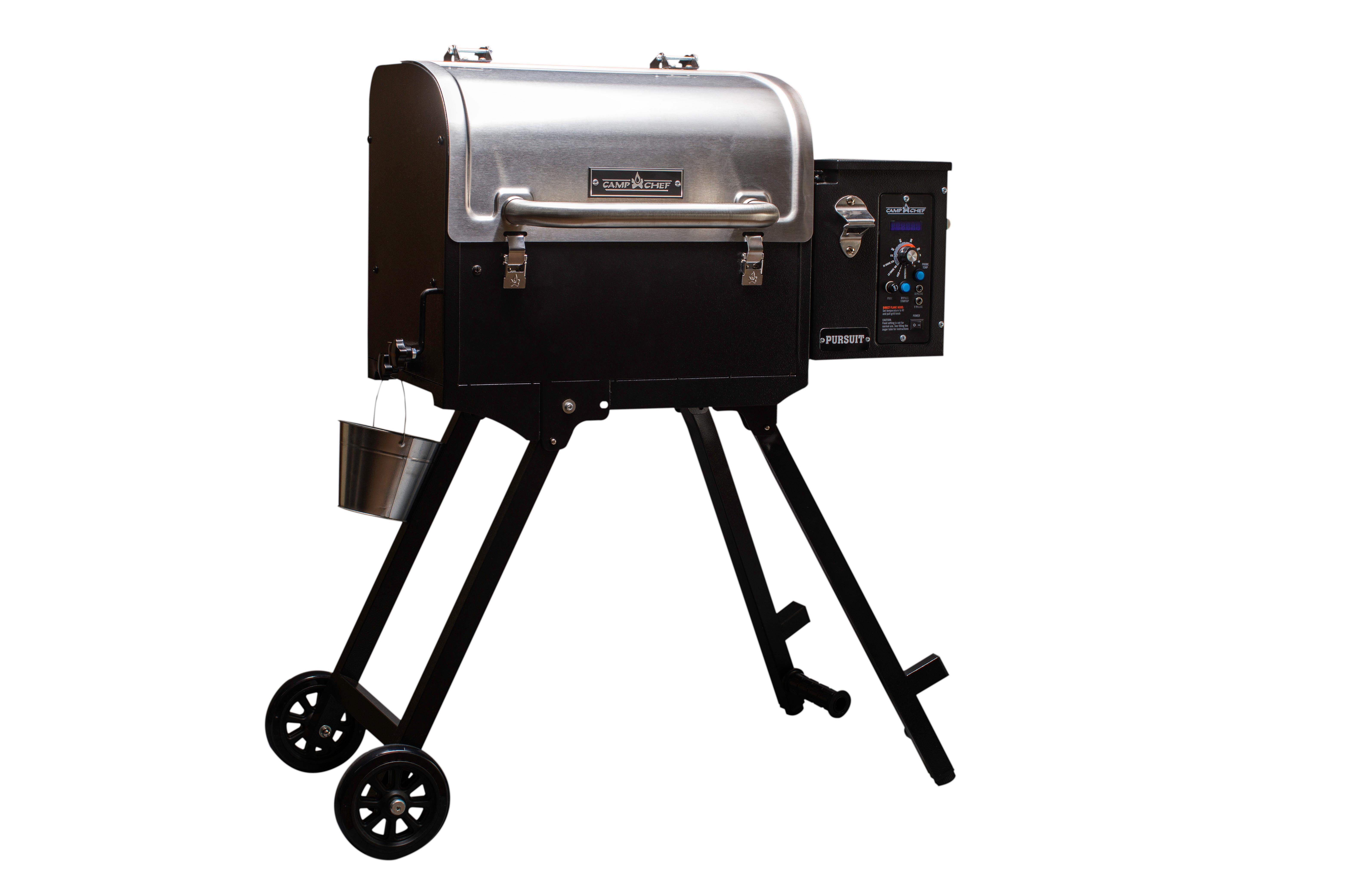 Camp Chef PPG20 Black,Silver Pursuit Portable Pellet Grill | eBay