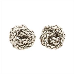 Rewards Ontime Lauren By Ralph Braided Knot Stud Earrings