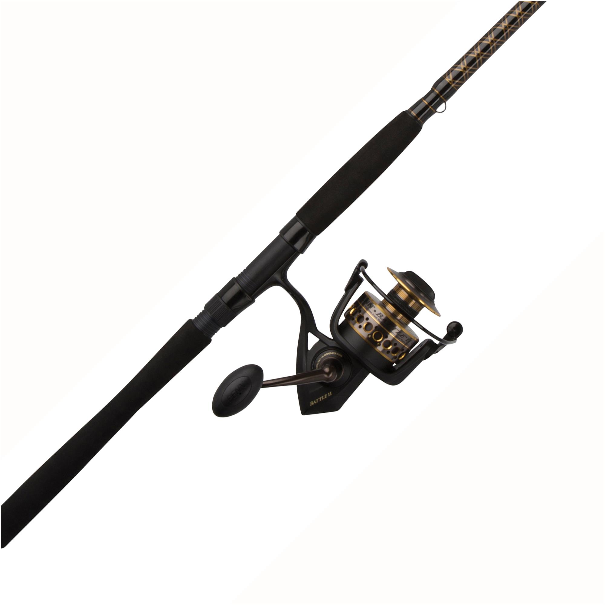 Penn Battle II 5000 Spinning Reel Combo, Surf, 8 Feet, Medium Power eBay