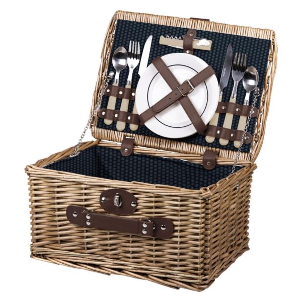 Catalina Picnic Basket - Navy Image