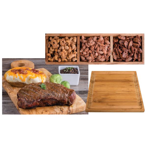 NY Strip & Twice Baked Potato wNut Trio Image