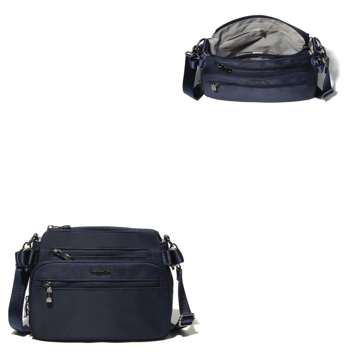 Baggallini Marais Crossbody - French Navy Twill