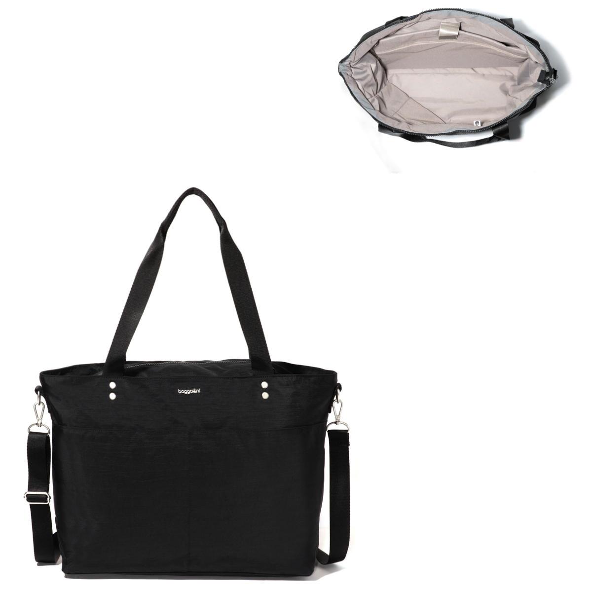 Baggallini Carryall Laptop Tote - Black