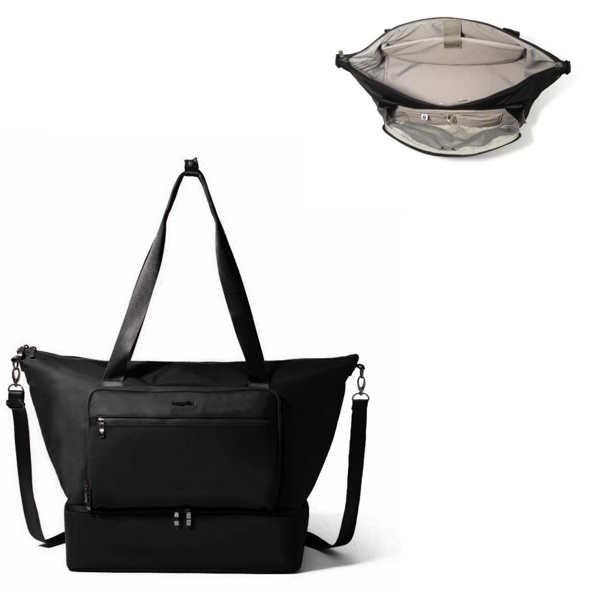 Baggallini Park Ave Weekender - Black Twill