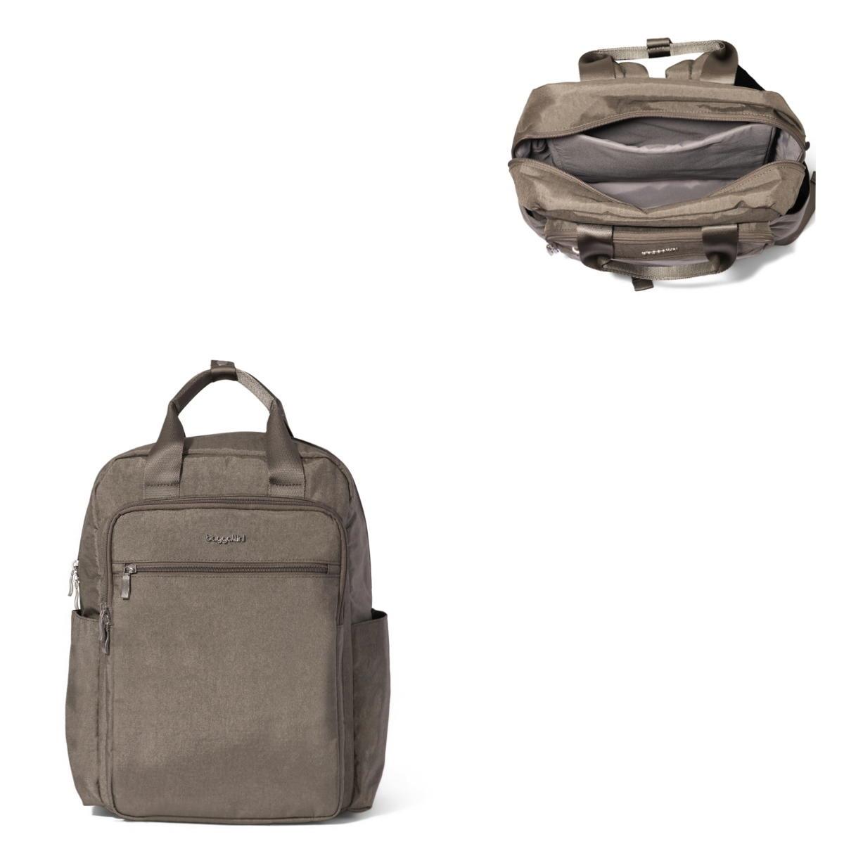 Baggallini Commuter Laptop Backpack - Sterling Shimmer