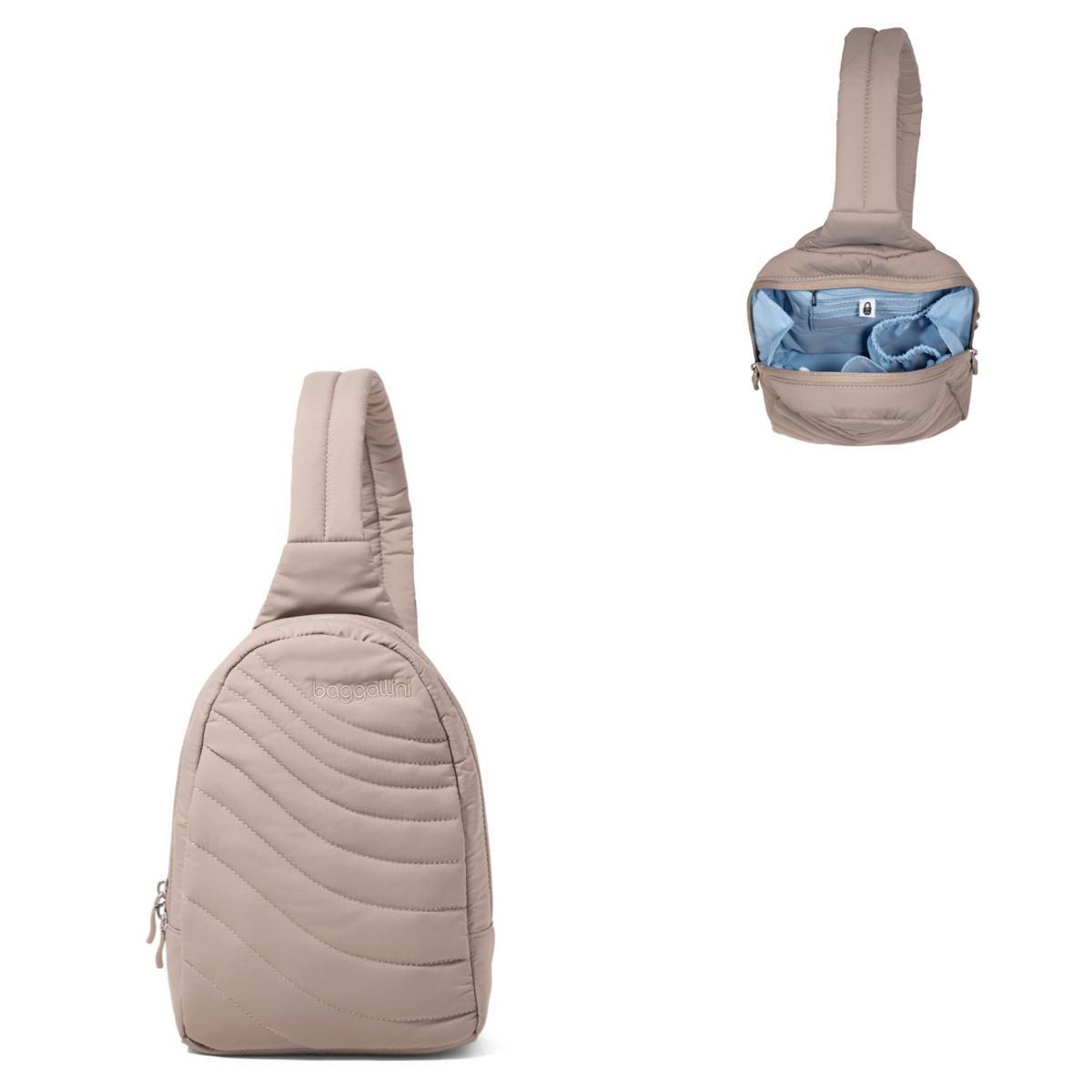 Baggallini Set Wave Sling - Moonrock Wave Puff
