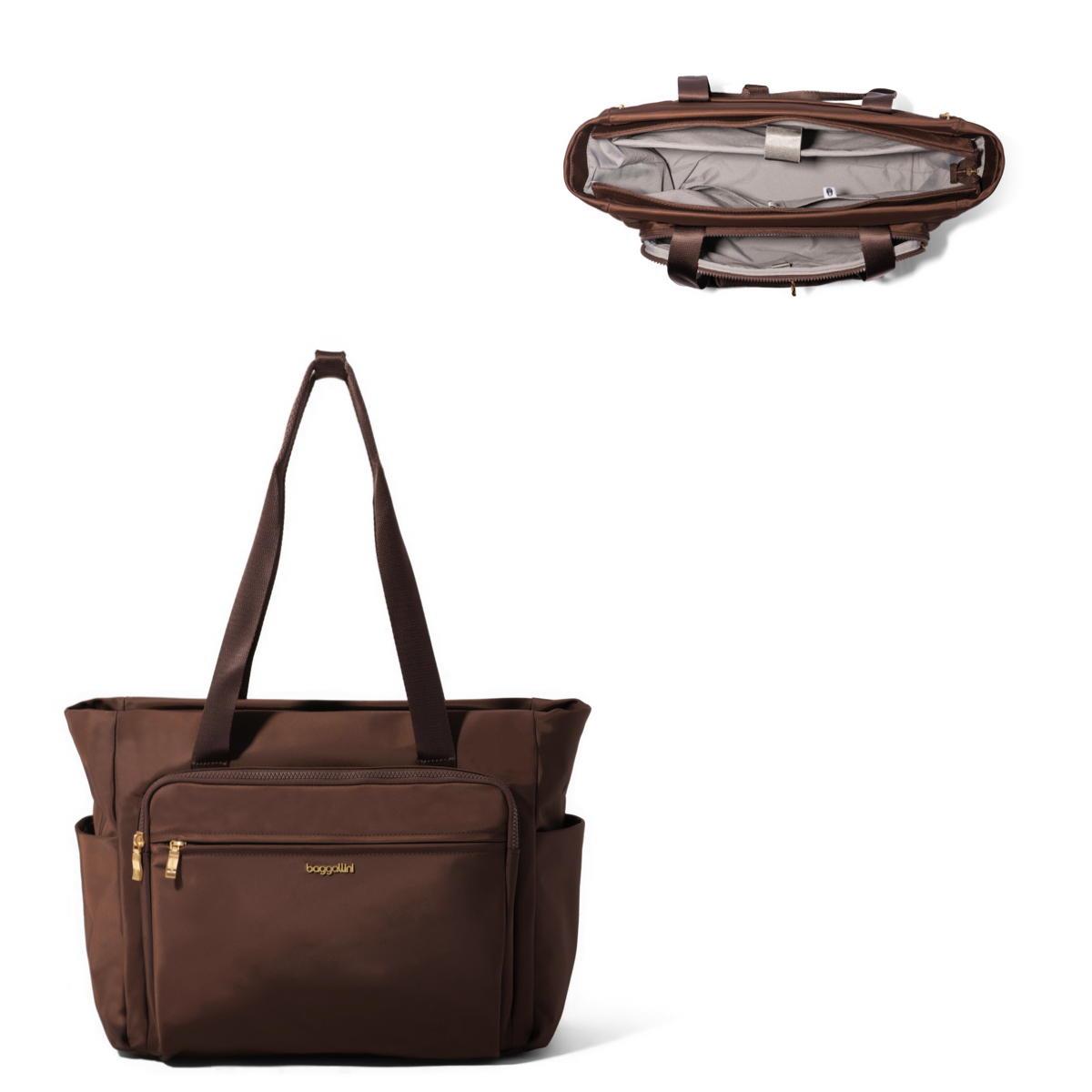 Baggallini Nolita Tote - Ganache Twill