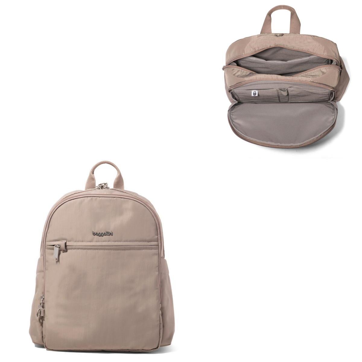 Baggallini Securtex® Anti-Theft Getaway Backpack - Moonrock