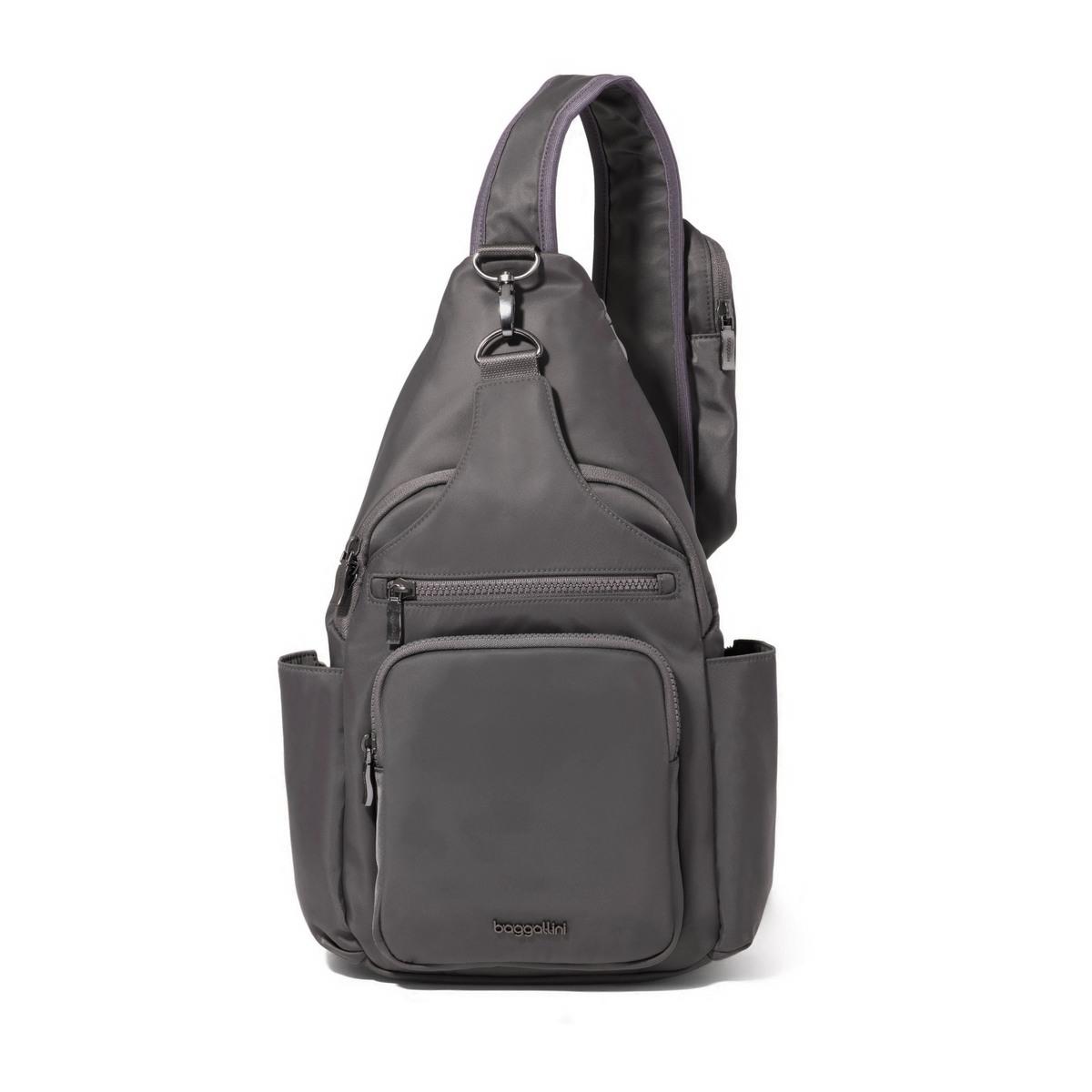 Baggallini Central Park Large Sling - Smoke Twill