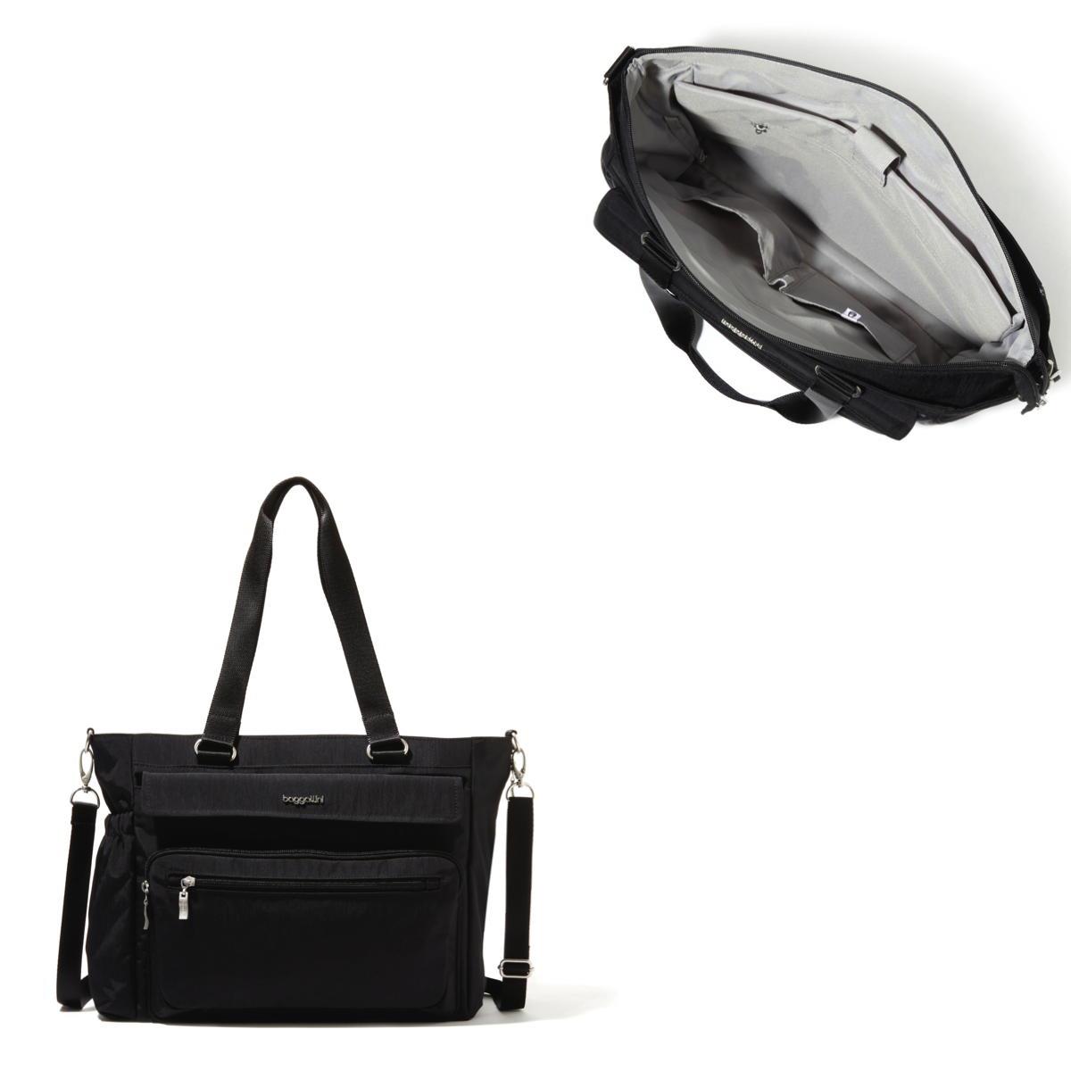 Baggallini Modern Laptop Tote - BLACK