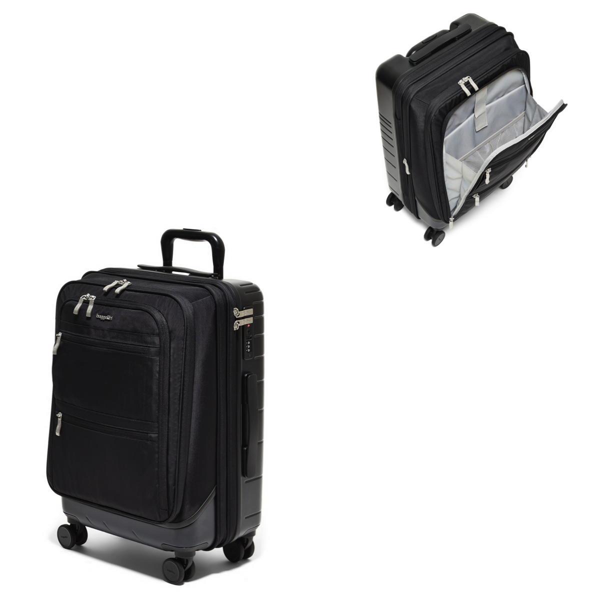 Baggallini Set Wave 22 inch 4 Wheel Hybrid Carry-On - Black