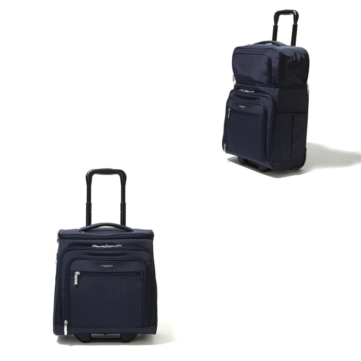 Baggallini Expandable Underseat Carry On - French Navy