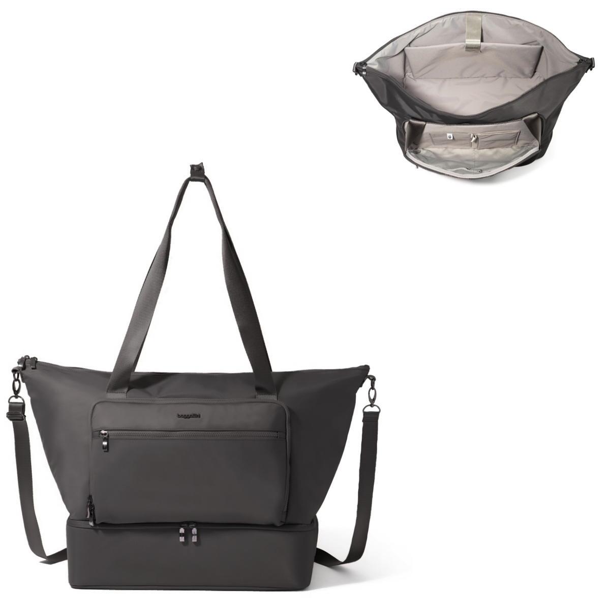 Baggallini Park Ave Weekender - Smoke Twill