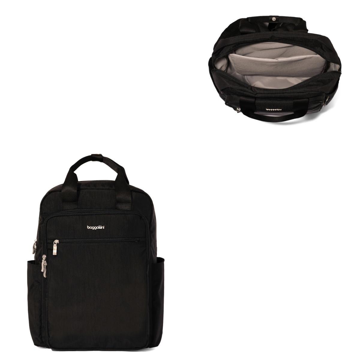 Baggallini Commuter Laptop Backpack - Black