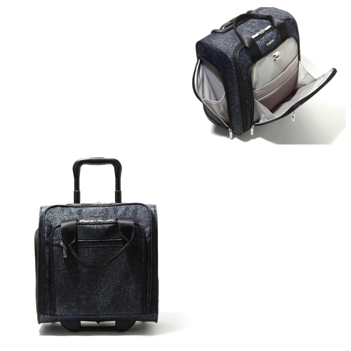 Baggallini 2 Wheel Underseater - MIDNIGHT BLOSSOM