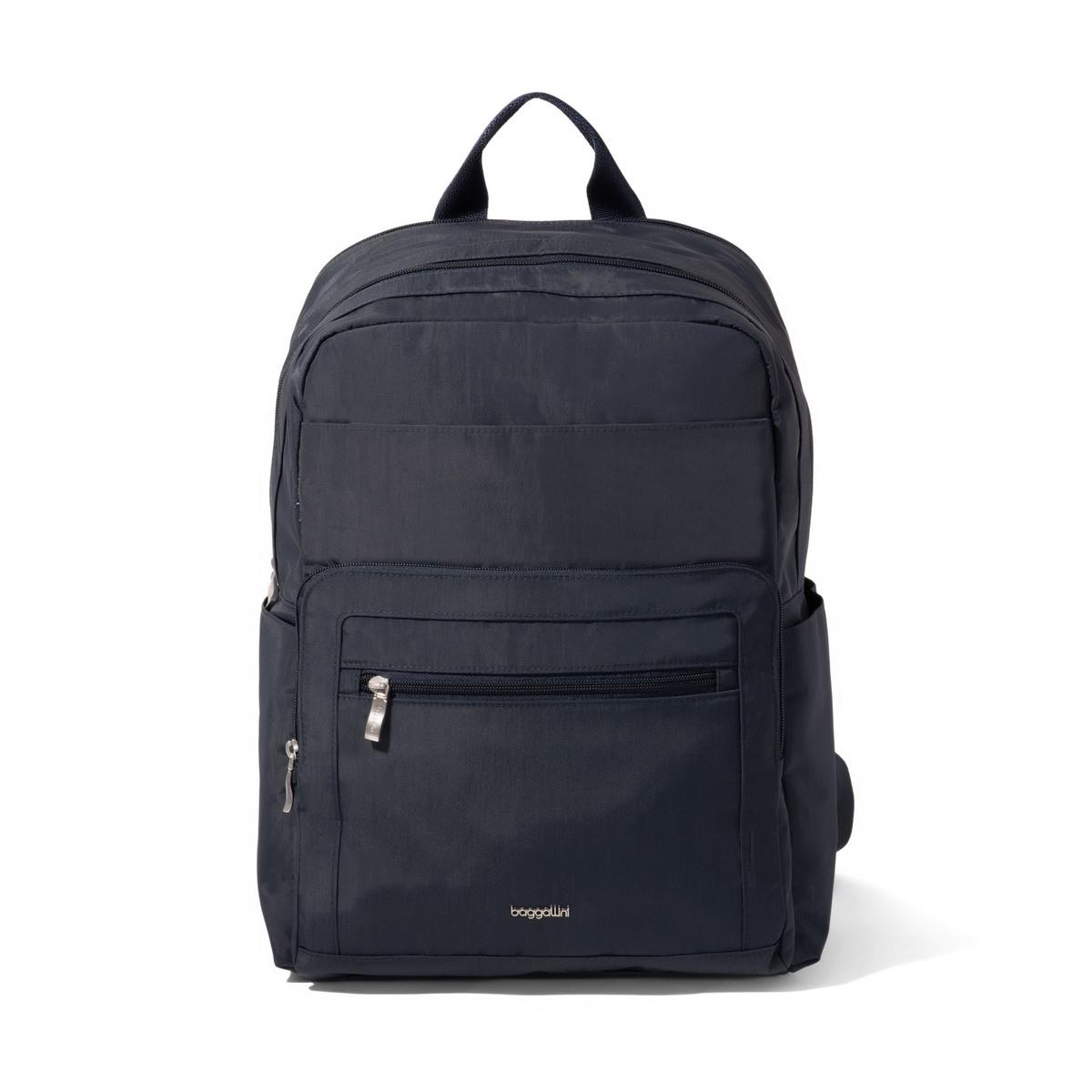 Baggallini Modern All Time Laptop Backpack - French Navy
