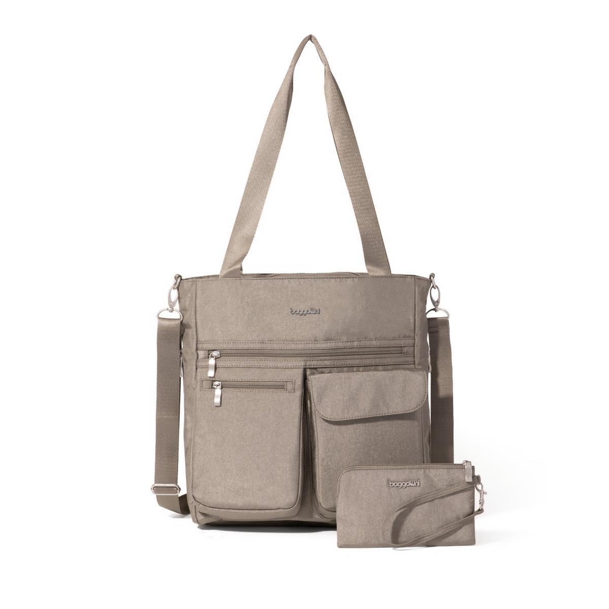 Baggallini Modern Everywhere Tote - Sterling Shimmer