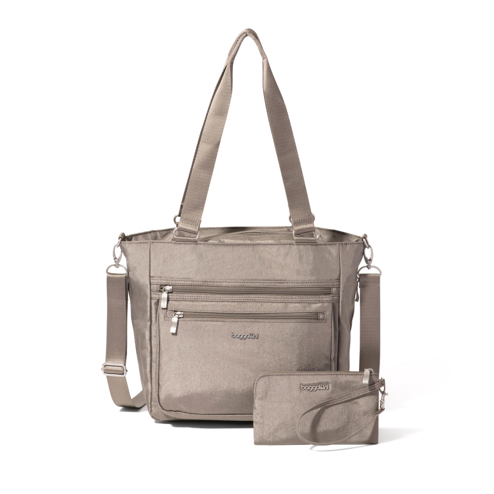 Baggallini Modern Everyday Shopper - Sterling Shimmer