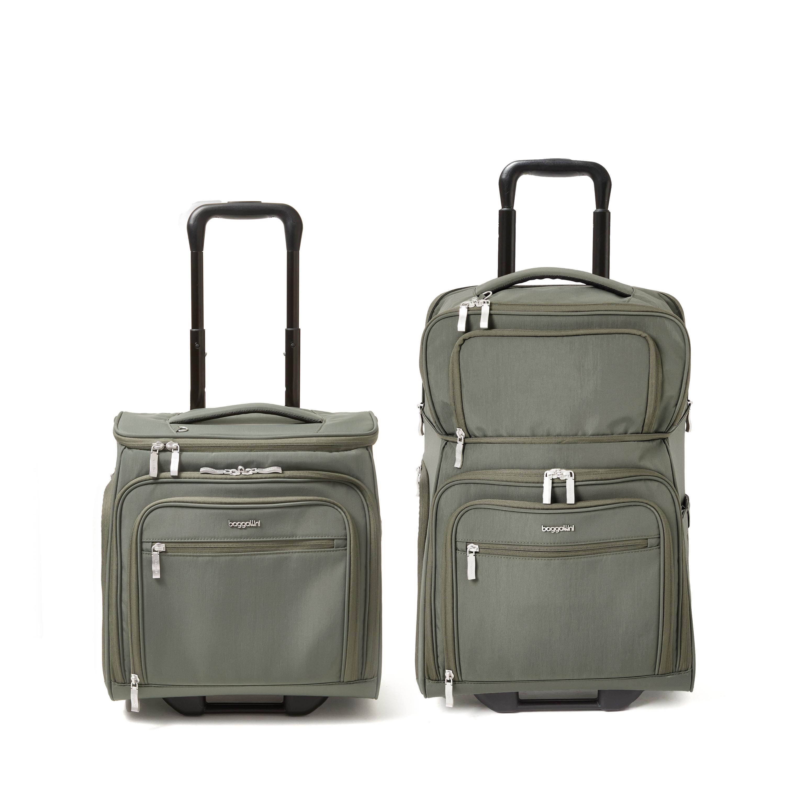 Baggallini Expandable Underseat Carry On - Thyme
