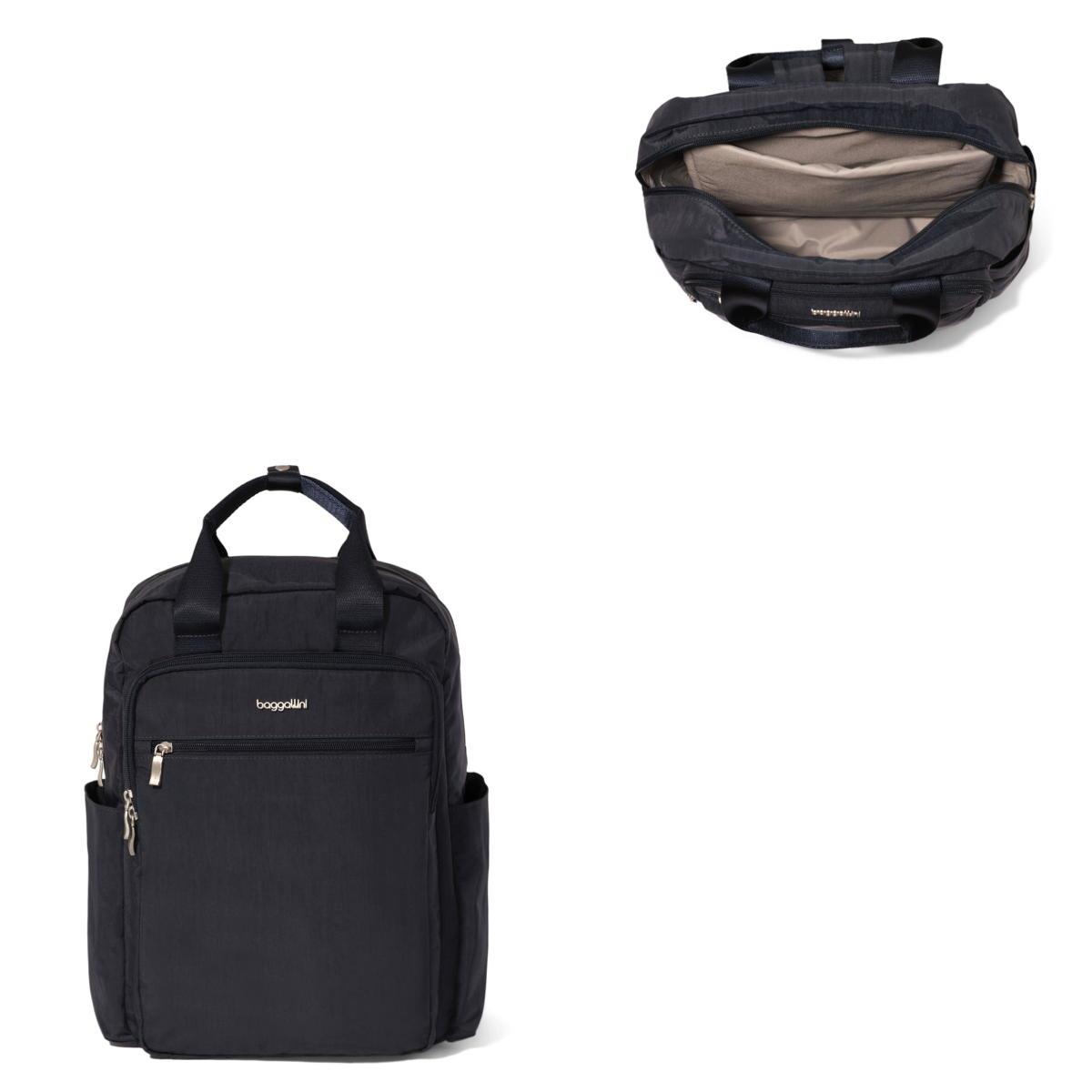 Baggallini Commuter Laptop Backpack - French Navy