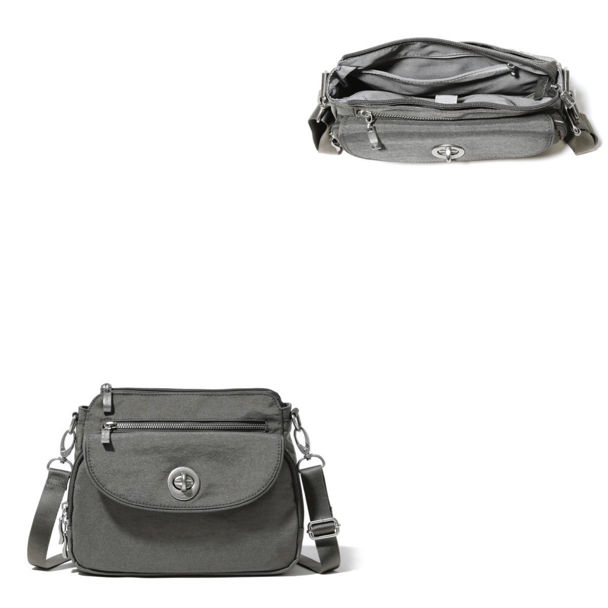 Baggallini Calais Crossbody Bag - STERLING SHIMMER