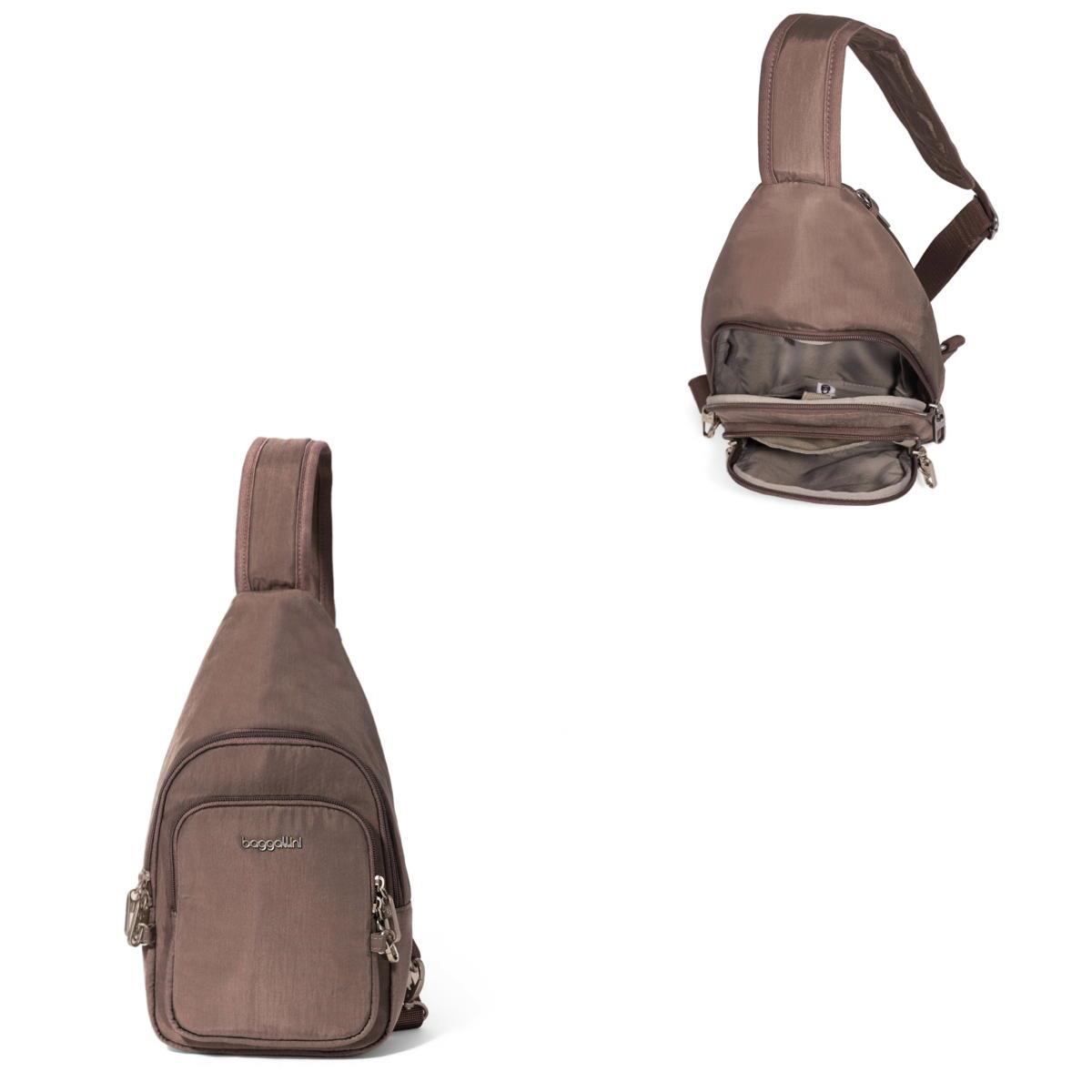 Baggallini Securtex Anti-Theft Daytripper Sling - Portobello