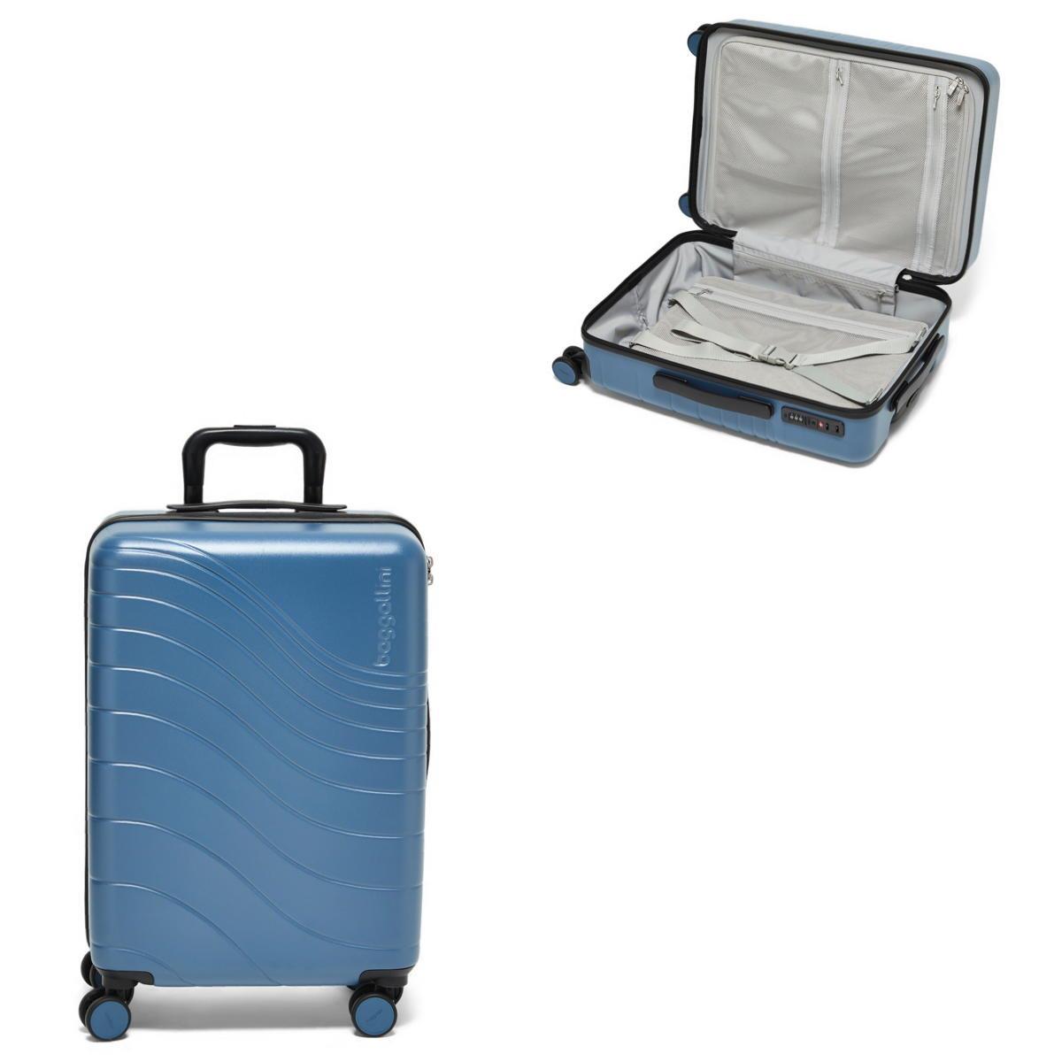 Baggallini Set Wave 22 Inch 4 Wheel Hardside Carry-On - Mist Hardside