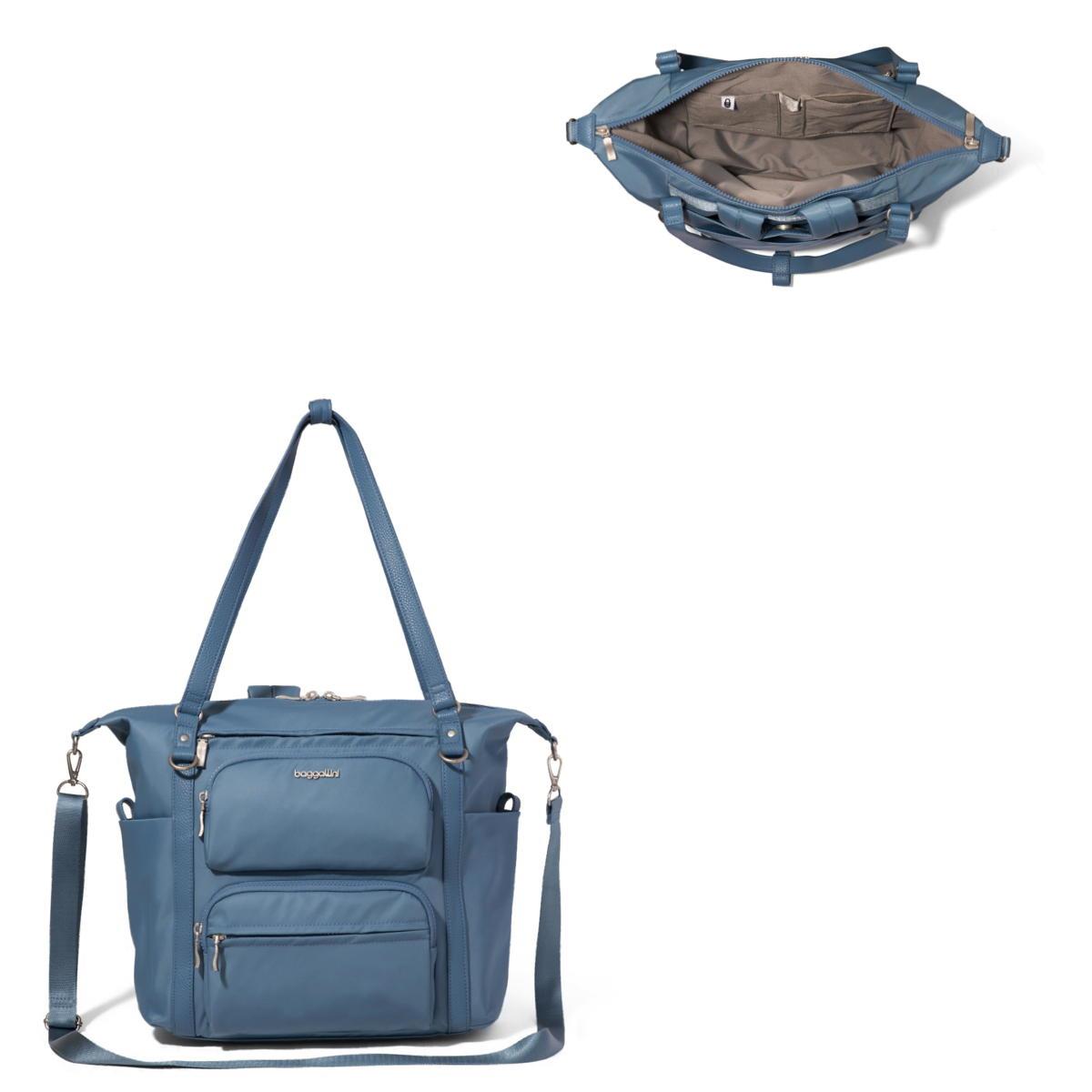 Baggallini Nolita Small Convertible Backpack - Cornflower Twill
