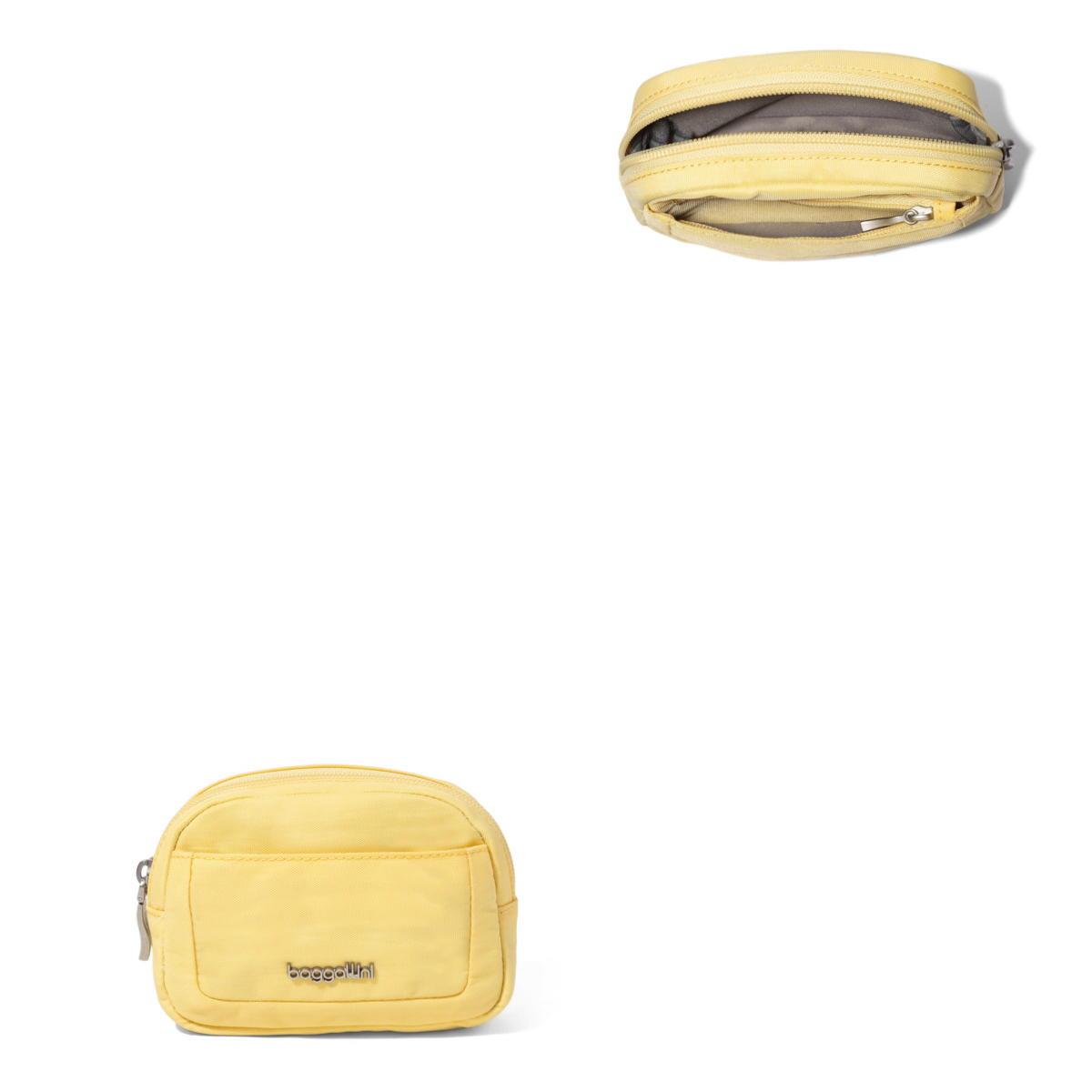 Baggallini Mini Pocket Cosmetic - Butter Yellow