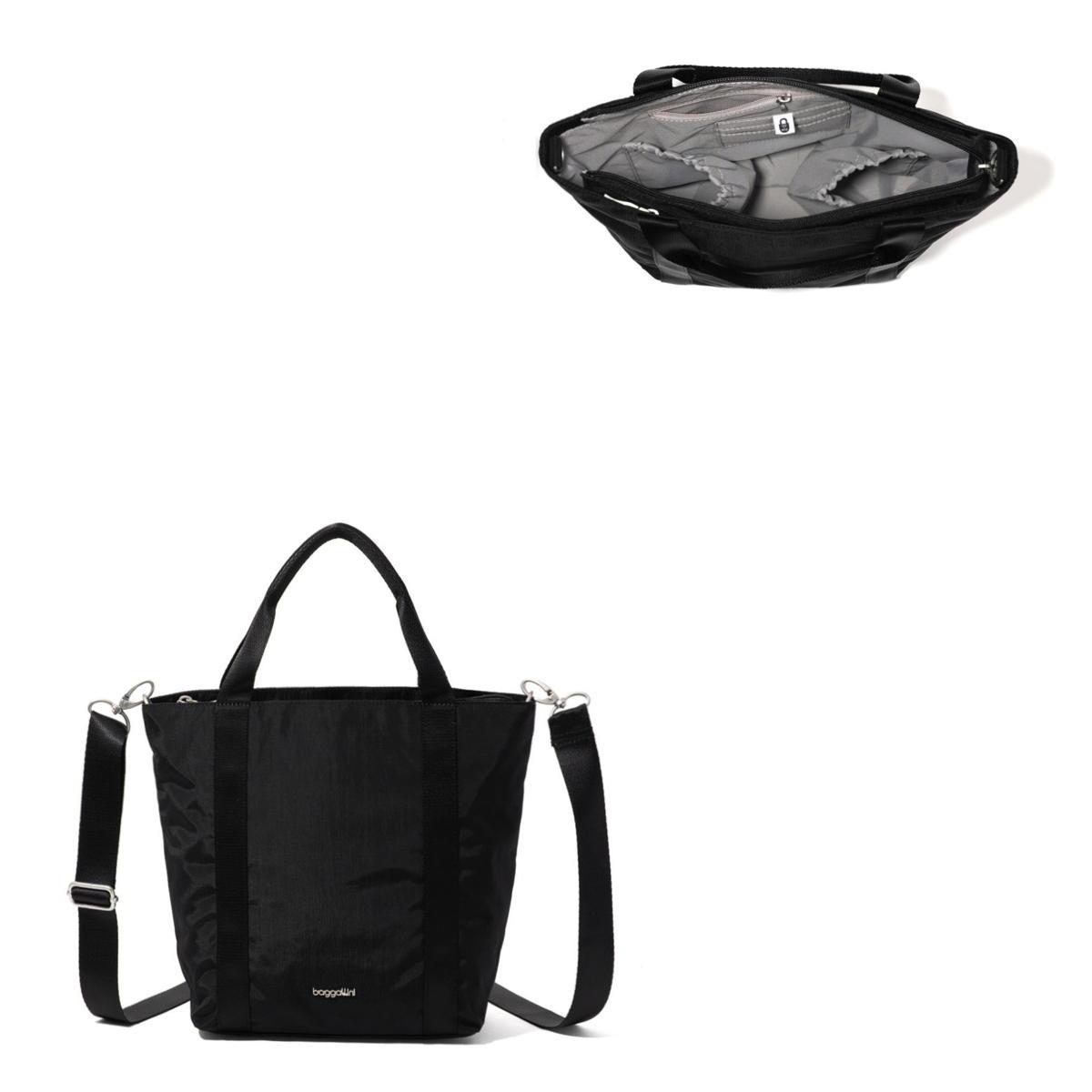 Baggallini Via Crossbody Bag - Black