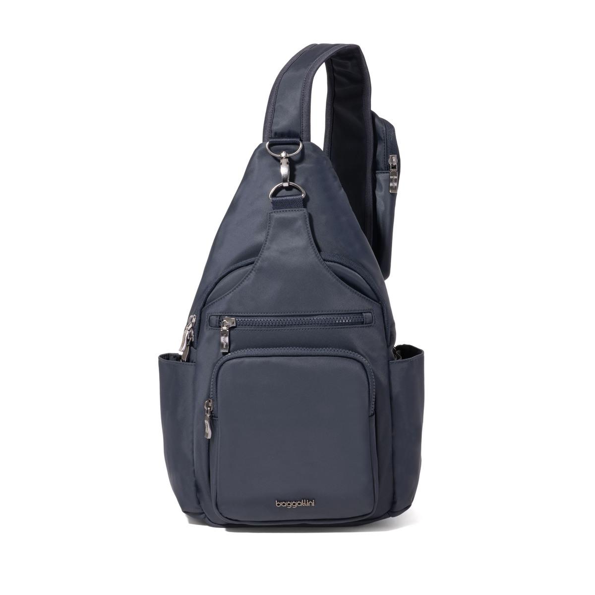 Baggallini Central Park Large Sling - French Navy Twill