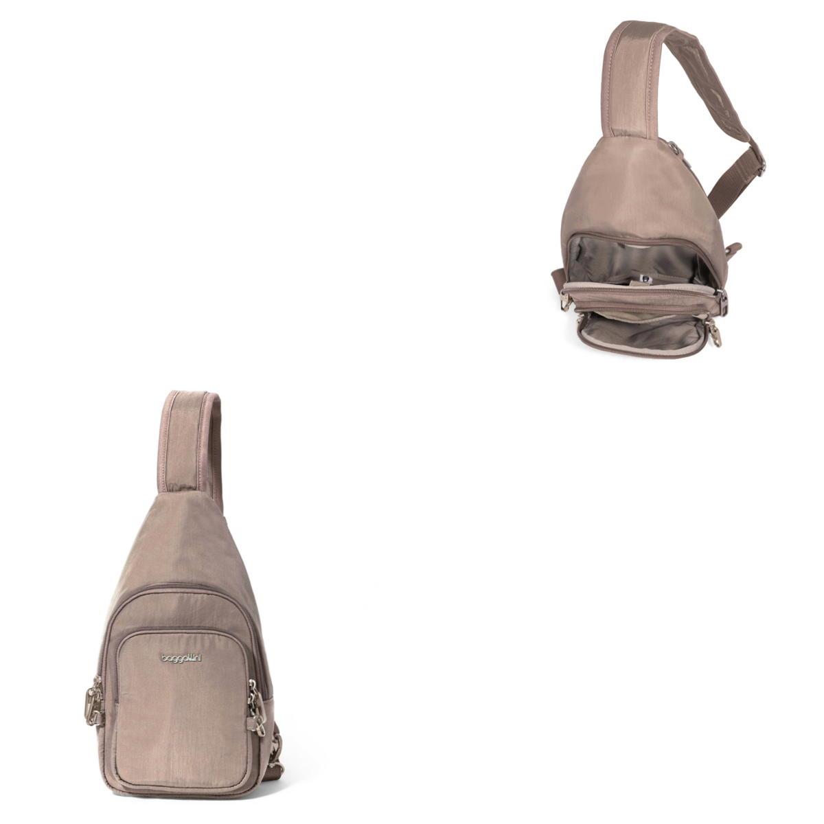 Baggallini Classic Anti-Theft Daytripper Sling - Moonrock