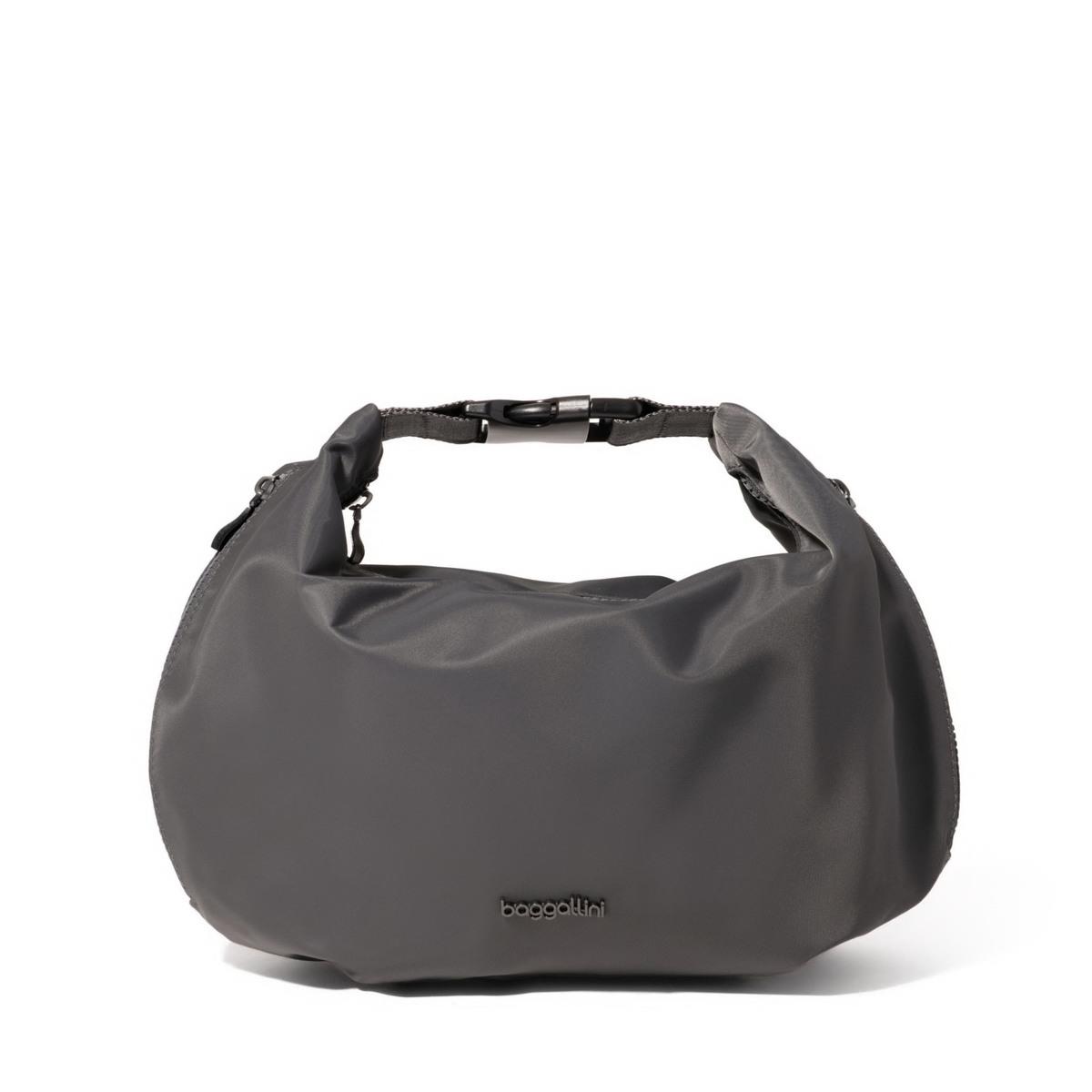 Baggallini Crescent Convertible Hobo - Smoke Twill