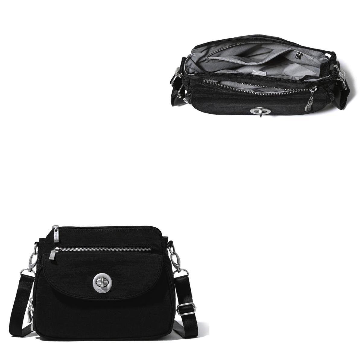 Baggallini Calais Crossbody Bag - BLACK