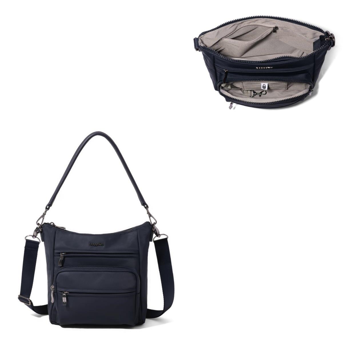 Baggallini Nolita Convertible Crossbody - French Navy Twill