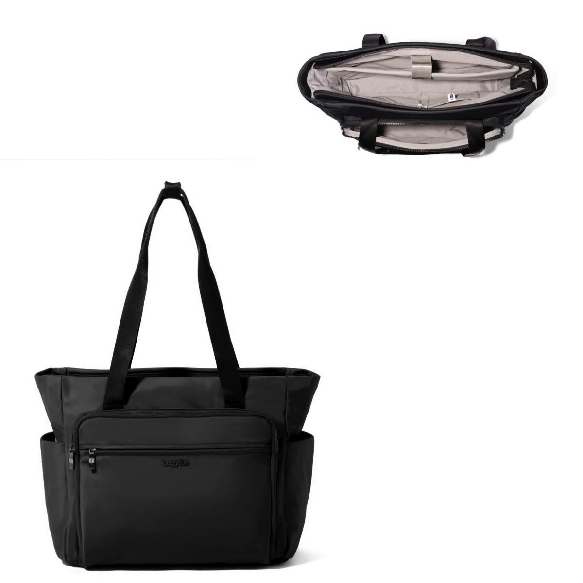 Baggallini Nolita Tote - Black Twill
