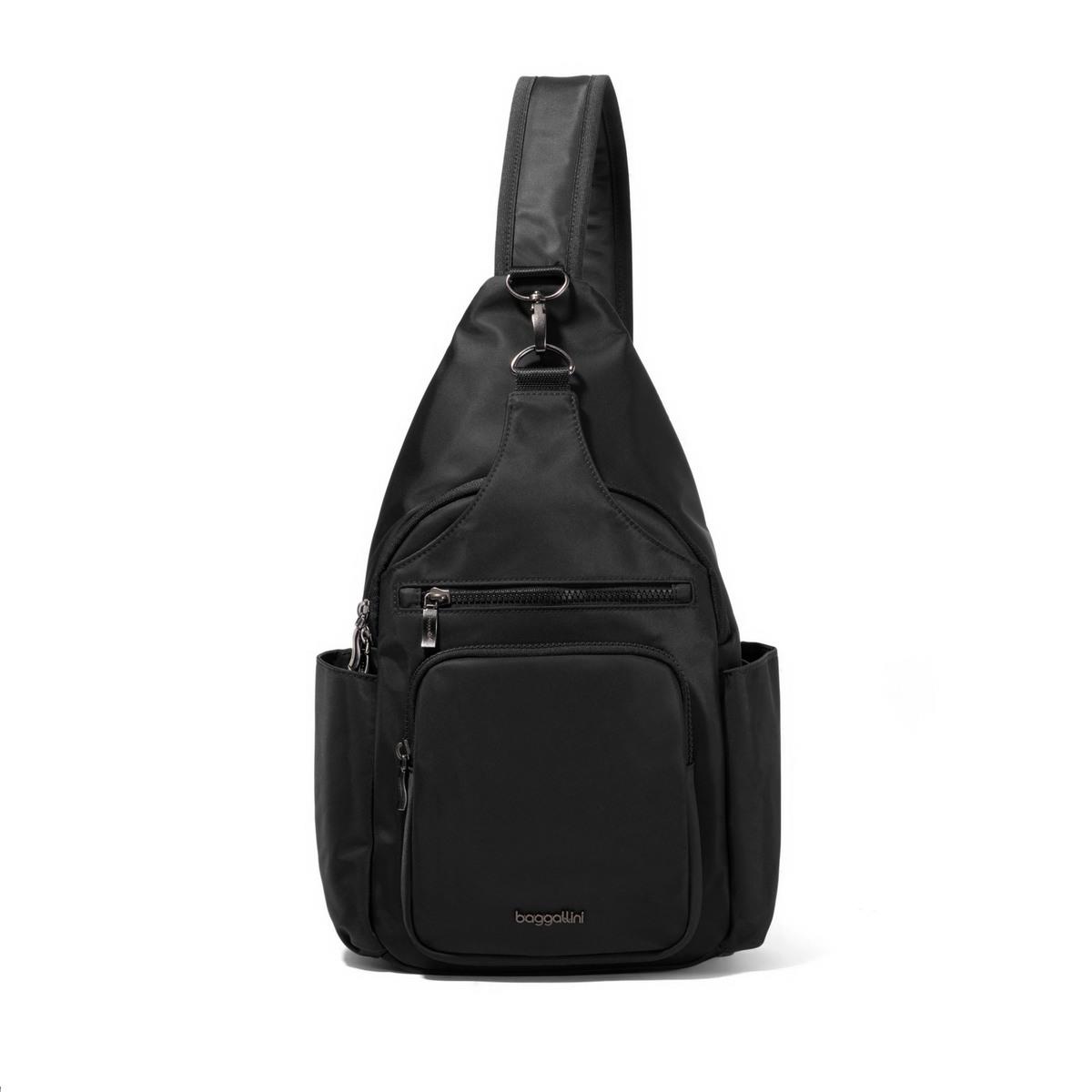 Baggallini Central Park Large Sling - Black Twill