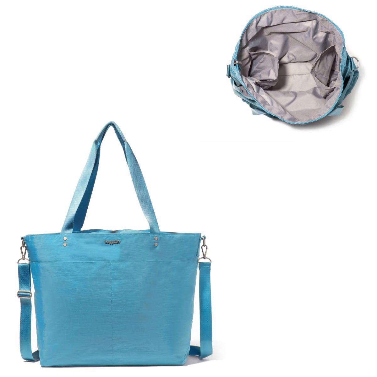Baggallini Large Carryall Tote - Seaside Blue
