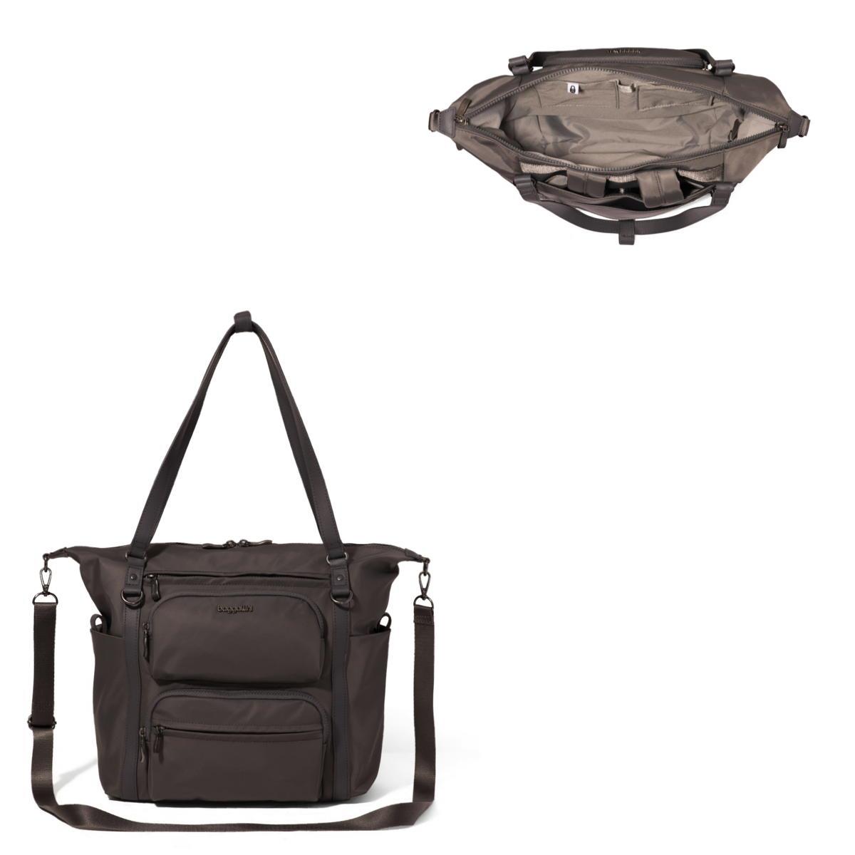Baggallini Nolita Small Convertible Backpack - Smoke Twill