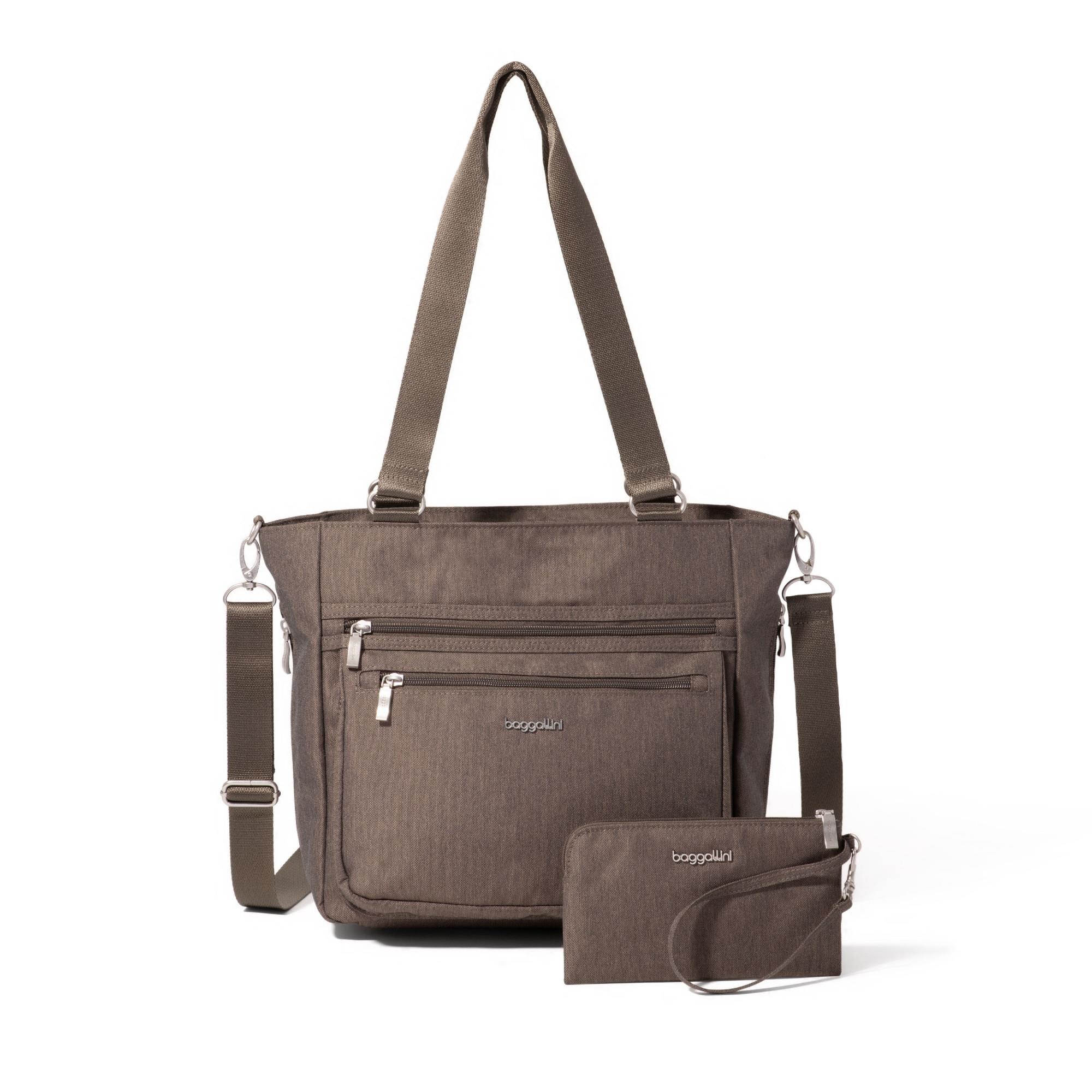 Baggallini Modern Everyday Shopper - Dark Umber Heritage