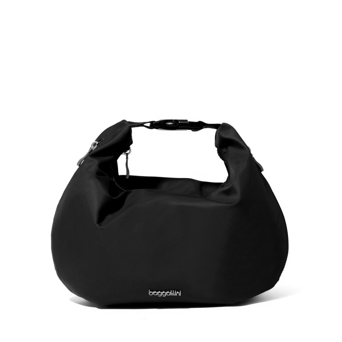 Baggallini Crescent Convertible Hobo - Black Twill