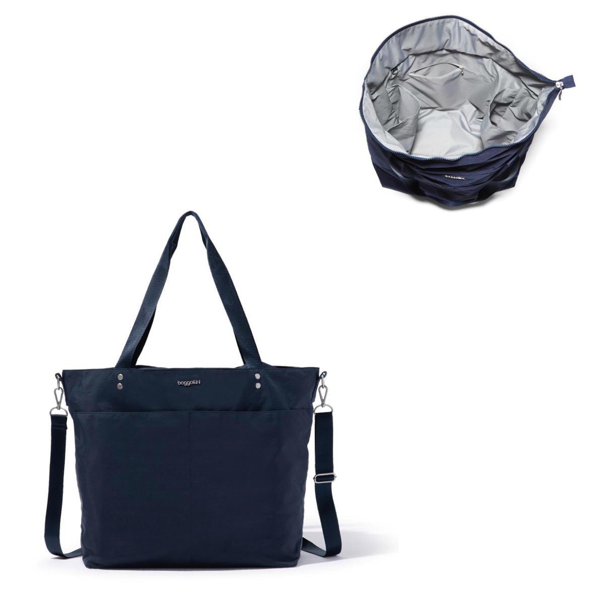 Baggallini Large Carryall Tote - FRENCH NAVY