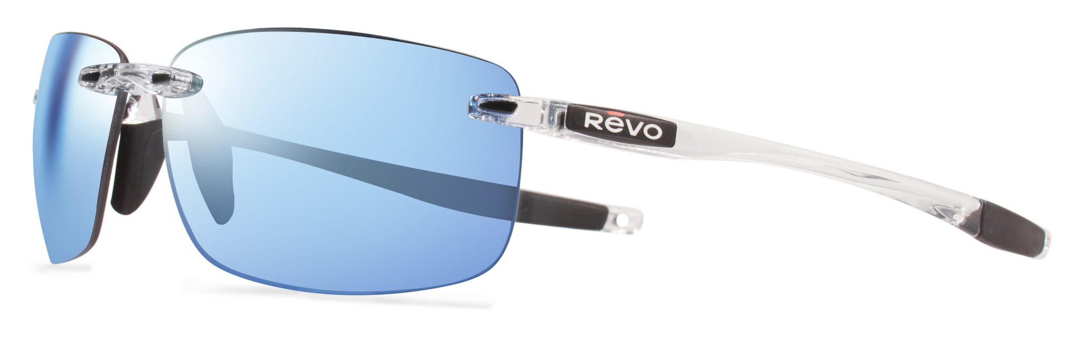 Revo Sunglasses Descend N - Crystal - Size 64-13-139 