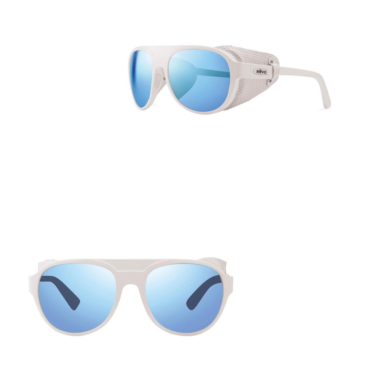 Revo Sunglasses Traverse Glacier Sunglasses - White - Size 57-19-135 