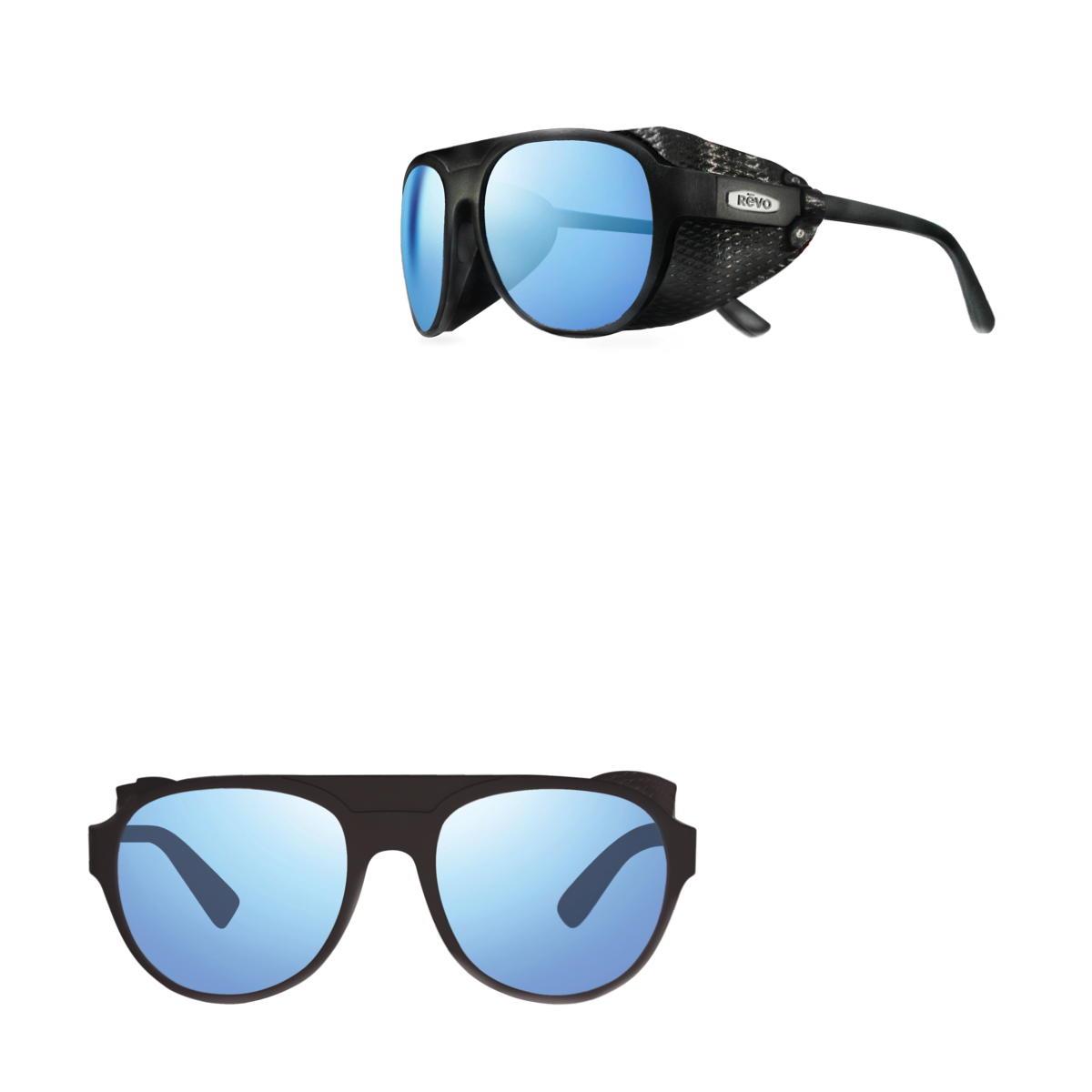 Revo Sunglasses Traverse Glacier Sunglasses - Black - Size 57-19-135 