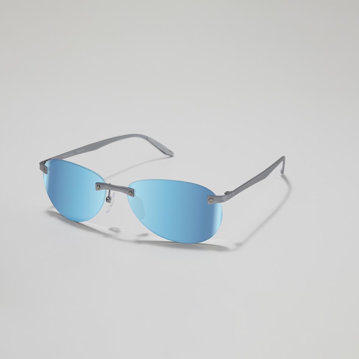Revo Sunglasses NRGY Voyager Aviator Sunglasses - Satin Chrome - Size 62-17-135