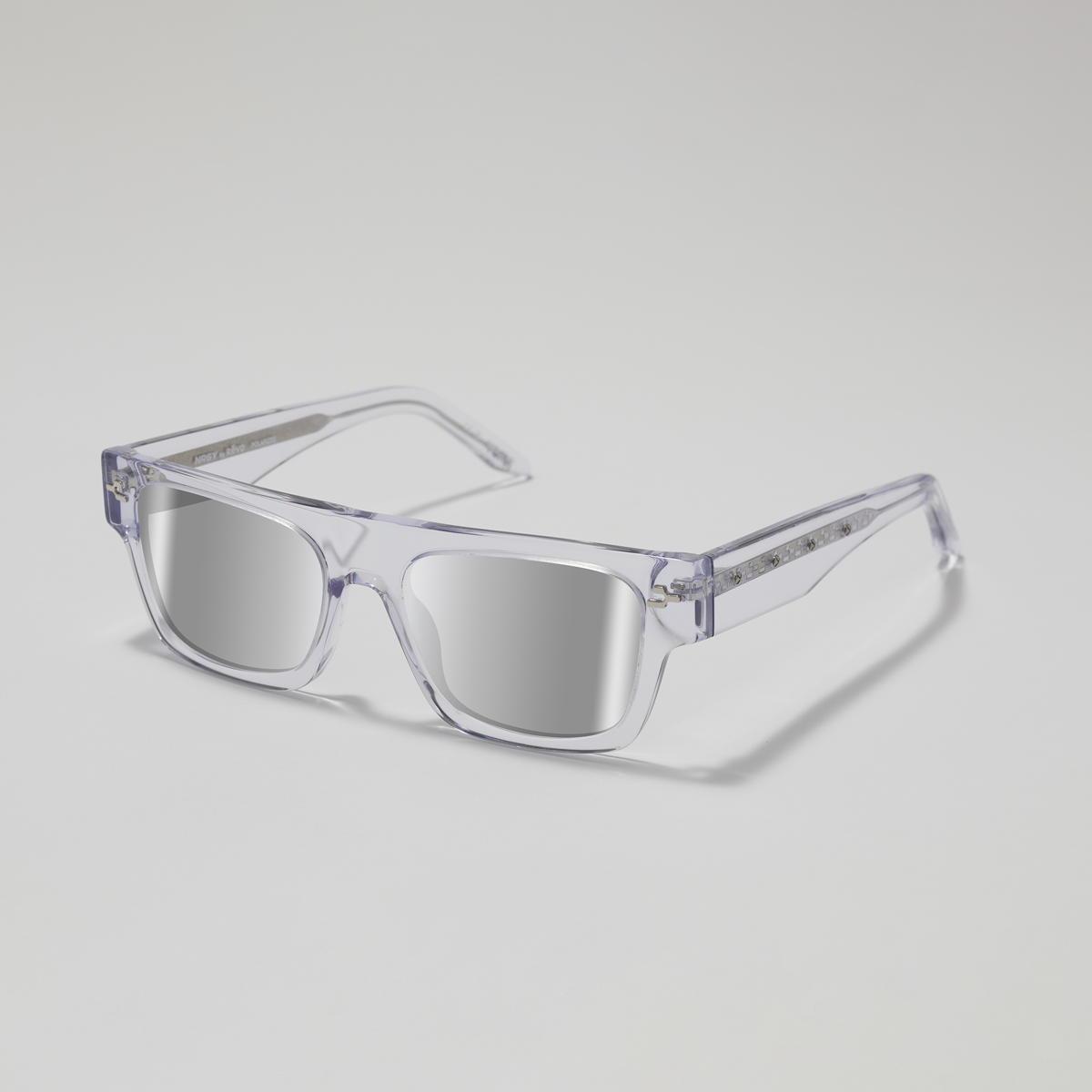 Revo Sunglasses NRGY Kepler Square Sunglasses - Crystal - Size 54-18-148