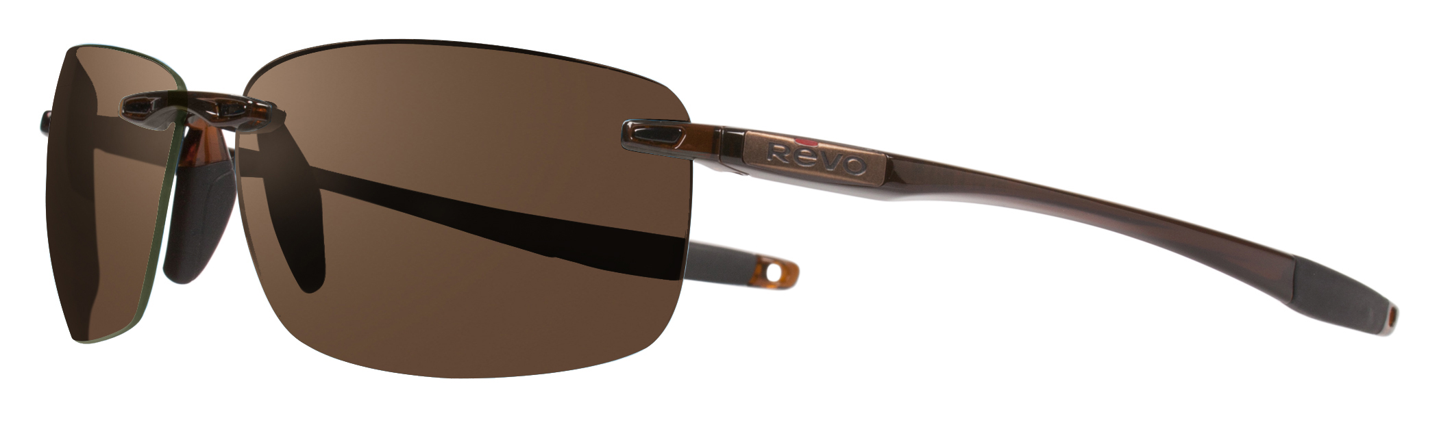 Revo Sunglasses Descend N - Crystal Brown - Size 64-13-139 