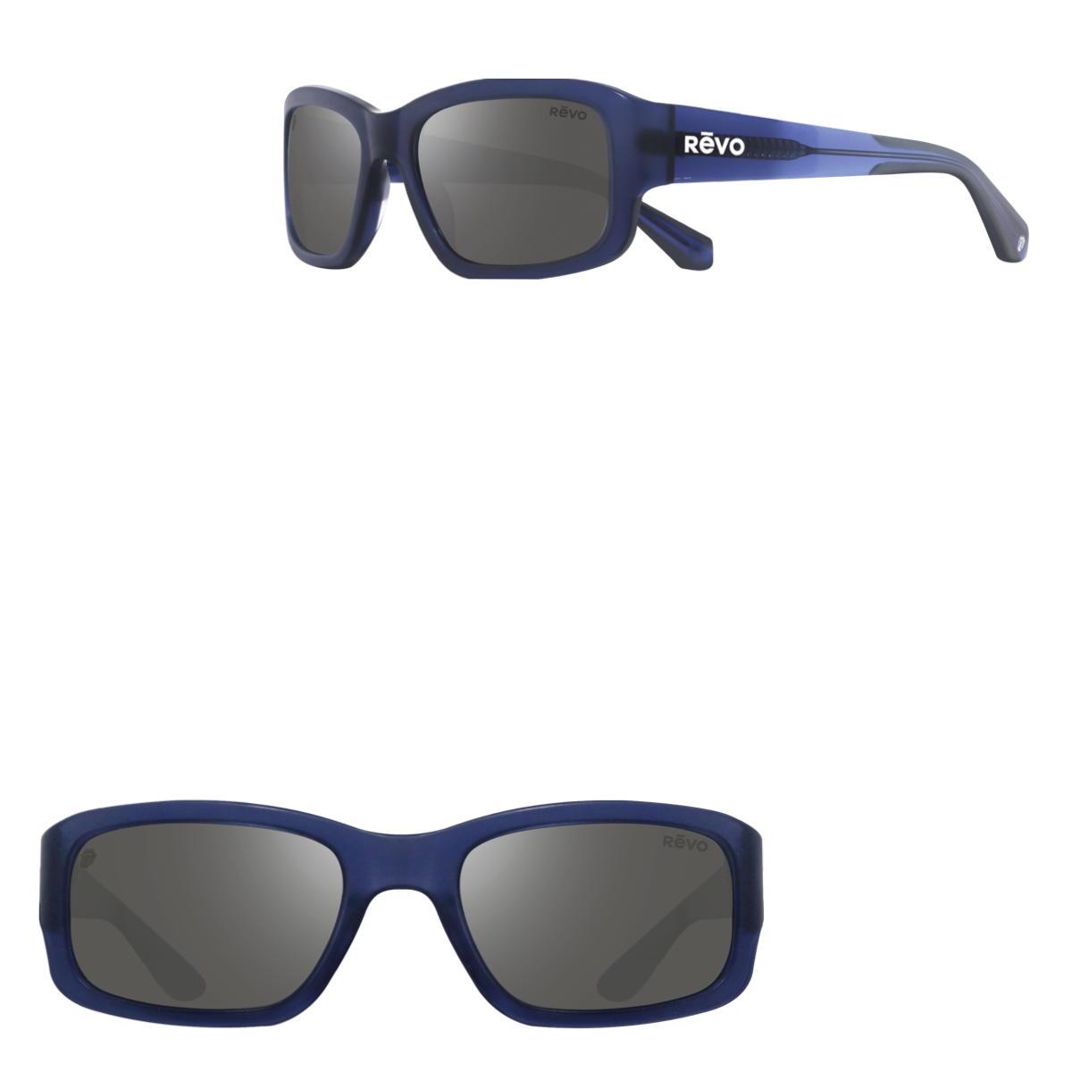 Revo Sunglasses Rolling Stones x Revo Shine a Light Wrap Sunglasses - Blue - Size 59-21-135
